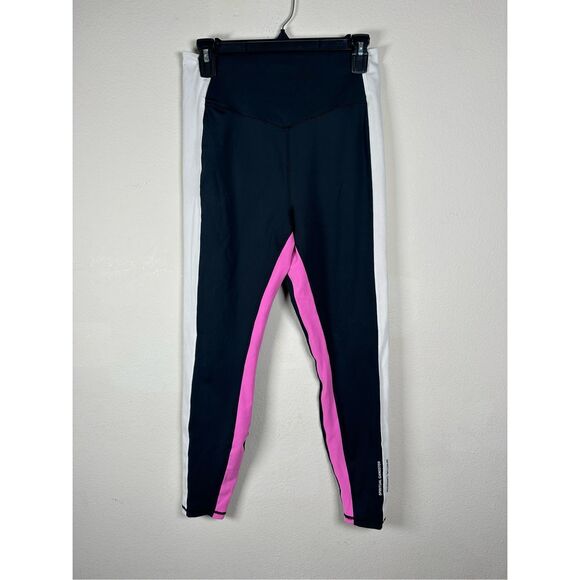 Spiritual Gangster Pants - Spiritual Gangster Embody Eco 7/8 Jersey Colorblock Full Length Leggings sz L